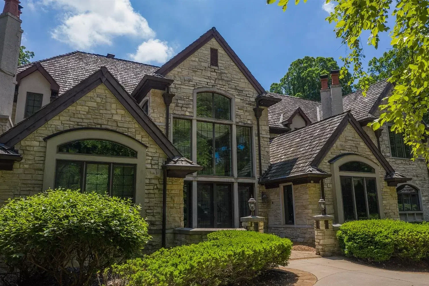 house in the mountains